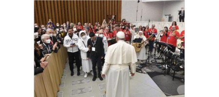 Francisco: "Mirar a la persona con discapacidad como uno de nosotros"